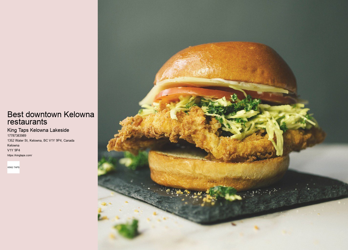 Best lunch spots with waterfront views Kelowna