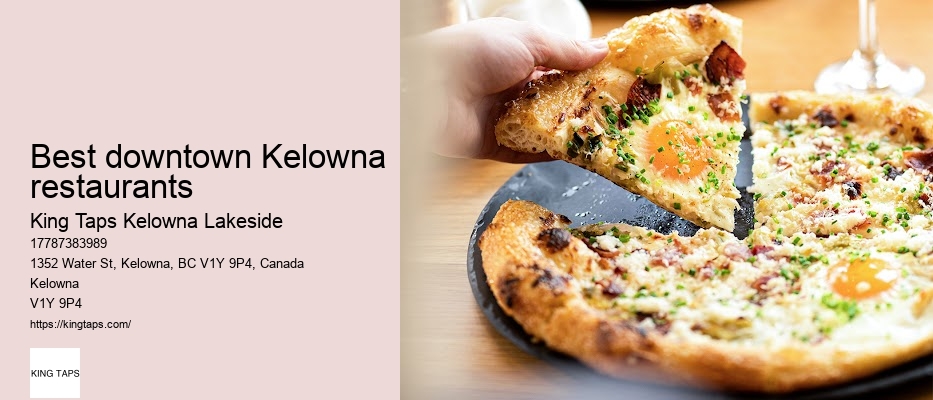 Lakeside dining with weekend brunch specials Kelowna