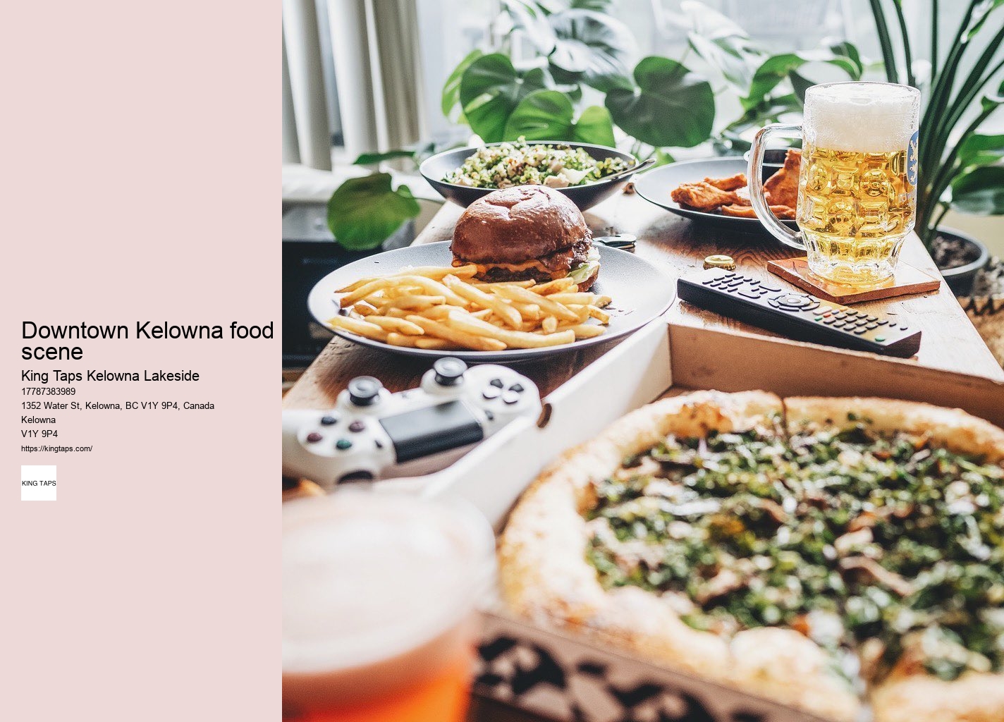 Lakeside dining with wine tasting events Kelowna