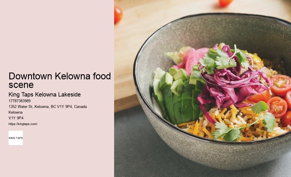 Lakeside dining with farm-fresh ingredients Kelowna