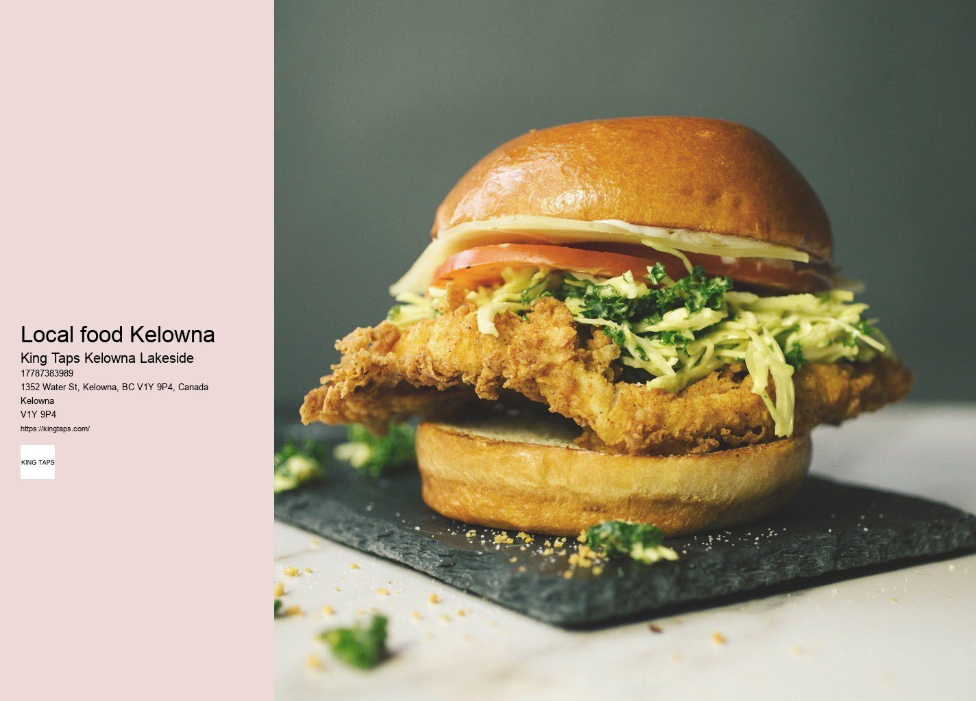 Lakefront dining experiences downtown Kelowna