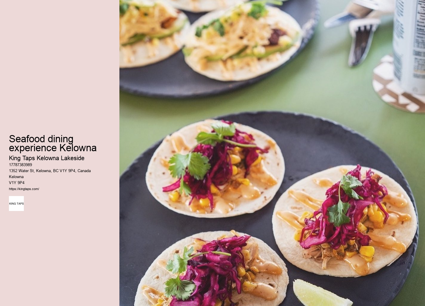 Kelowna restaurants with lakefront patios