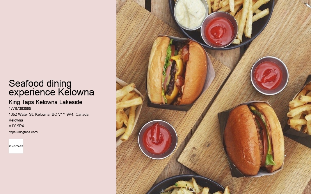 Family-friendly dining options in Kelowna