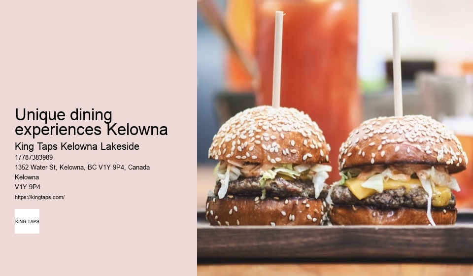 Kelowna restaurants with playground